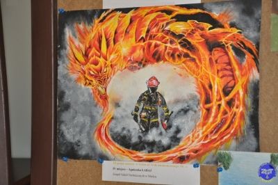 Wielki sukces uczennicy naszej szkoły w konkursie plastycznym nt. Państwowej Straży Pożarnej