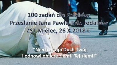100 zadań Polaków na 100-lecie Niepodległości RP