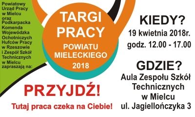 Kolejna edycja Targów Pracy Powiatu Mieleckiego!